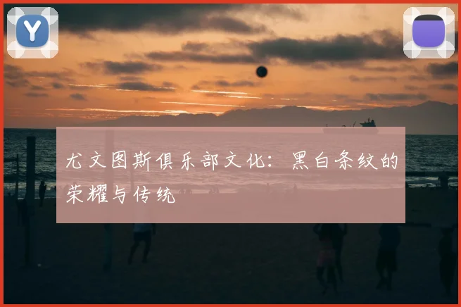 尤文图斯俱乐部文化：黑白条纹的荣耀与传统